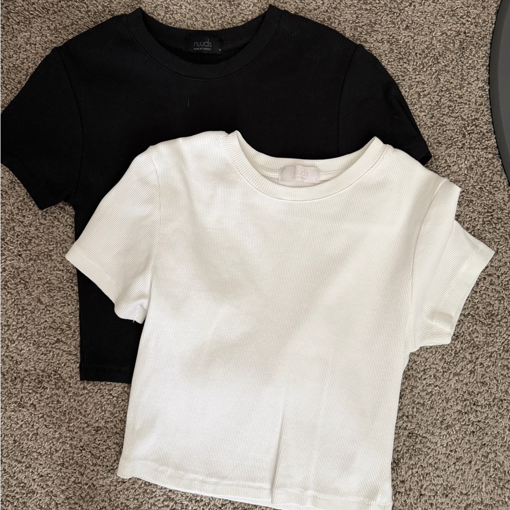 nuuds baby tee ribbed